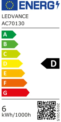 Ampoule LED Standard verre dépoli 5,9W=60 B22d froid OSRAM