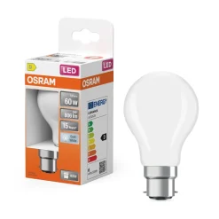 Ampoule LED Standard verre dépoli 5,9W=60 B22d froid OSRAM