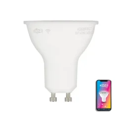 Ampoule spot LED connectée Kozii GU10 400lm 5W RVB