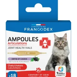 Ampoules spécial articulations pour chat (x18) FRANCODEX