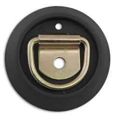 Anneau d'arrimage rond Ø100mm polyamide et acier zingué