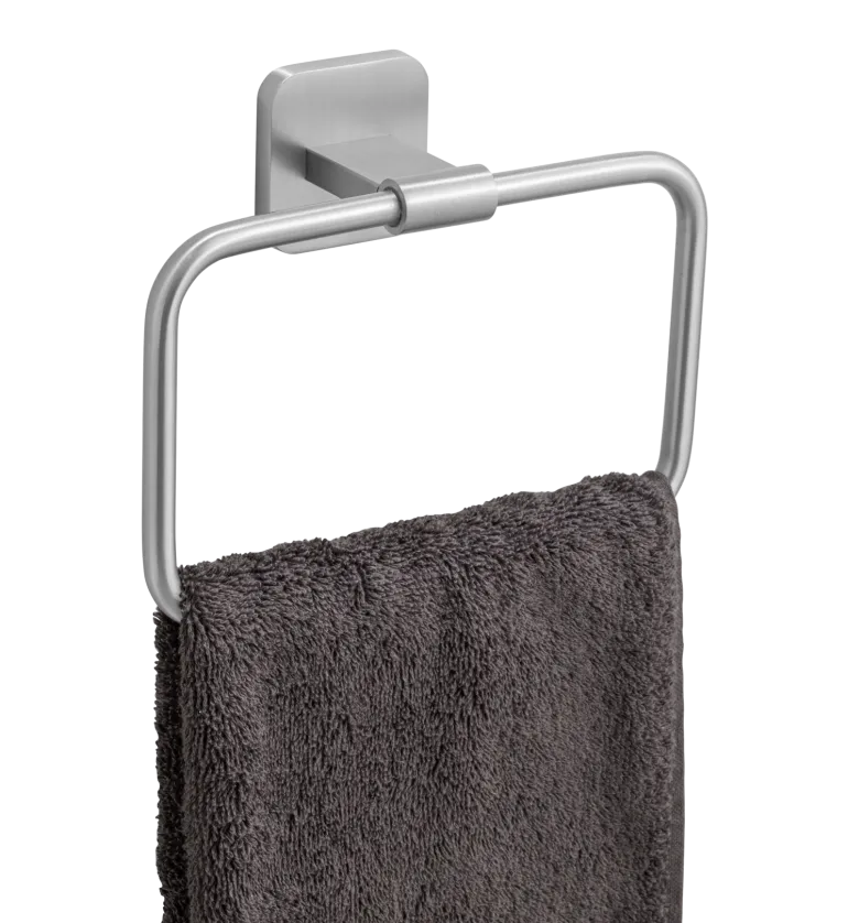 Anneau porte-serviettes inox mat Porto Matt Turbo-Loc