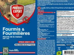 Anti fourmis poudrage 600g PROTECT EXPERT