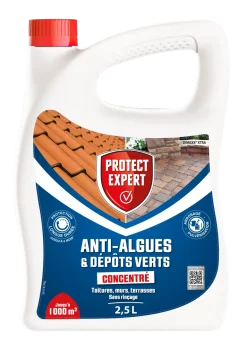 Anti-algues, lichens et dépôts verts concentré 2,5L