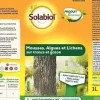Anti-mousses, algues et lichens sur troncs et gazon 1L
