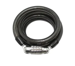 Antivol spirale à chiffres Longueur 1,50m Ø10mm
