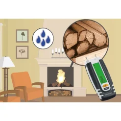 Appareil mesure humidité matériaux DampFinder Compact Plus