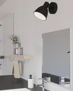 Applique San peri 1 GU10 3W noir
