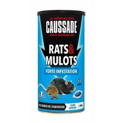 Appâts sachets anti-nuisibles rats et mulots 600g CAUSSADE