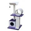 Arbre à chat Cano 105 cm mauve/beige