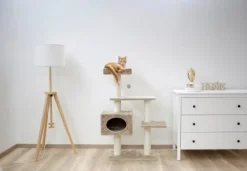 Arbre à chat Emmy 133 cm beige