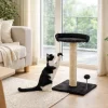 Arbre à chat griffoir avec plateforme & jouet Gris