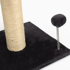 Arbre à chat griffoir avec plateforme & jouet Gris