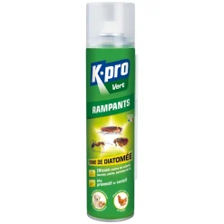 Aérosol terre de diatomée contre insectes rampants 400ml