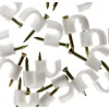 100 attaches plastiques Ø10mm blanc
