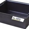 Bac de rangement noir pour servante porte-selle