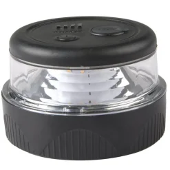 Balise SOS rechargeable Ø81x51 mm noire