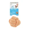 Balle tressée jeu sportif pour chien 8 cm