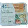 Barquette micro-onde 0,75L (x4)