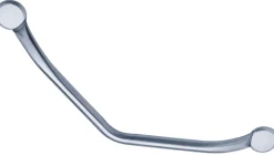 Barre de maintien coudée 135° 35 x 35 cm inox brossé