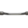 Barre d'appui droite Mana 425mm tube inox 304 brossé Ø25mm