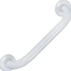 Barre de maintien droite 60 cm aluminium époxy blanc