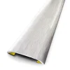 Barre de seuil déco inox brossé adhésif 3,7x83cm