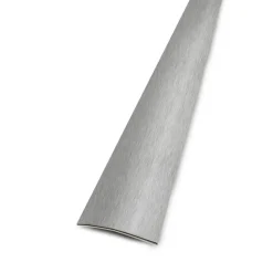 Barre de seuil inox brillant adhésif 3x83cm