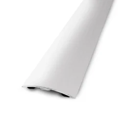 Barre de seuil plat alu anodisé naturel adhésif 4x93cm