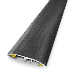 Barre de seuil universel alu plaxé métal oxydé 3,7x83cm