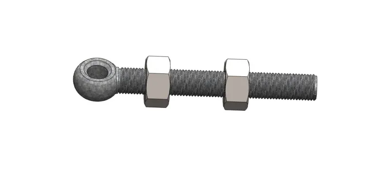 Barrière d'herbage extensible galvanisée 3,50 m à 4,50 m