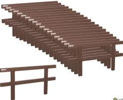 Barrières pour carrière 20x60m en module résine (x80)