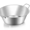 Bassine à gras/confiture inox 2 anses tous feux