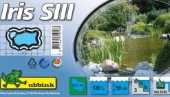 Bassin Iris S III noir 530 L
