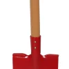 Bêche pour enfant en métal rouge