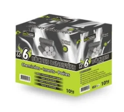 Bûche densifiée BREIZHOME (x6)