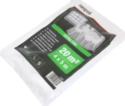 Bâche de protetion multi-usages extra fine 4µm 20m² 4x5m