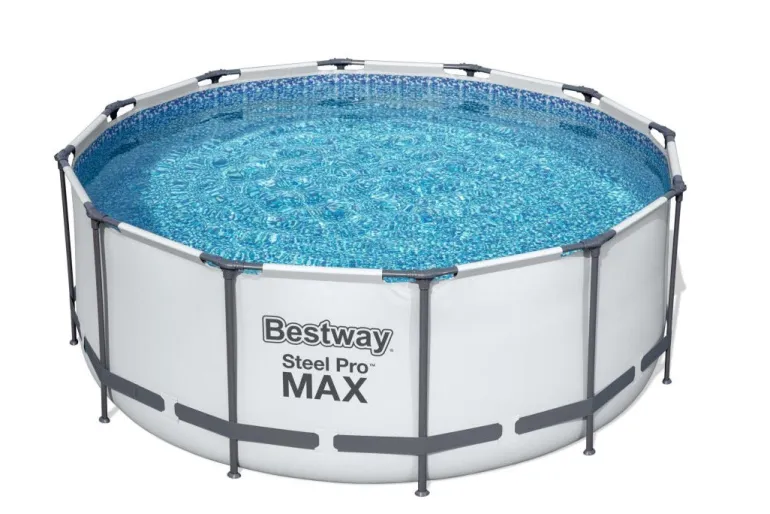 Bâche solaire Ø356 cm piscine hors sol ronde Ø366 cm BESTWAY