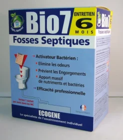 BIO 7 Entretien 6 mois fosses septiques ECOGENE