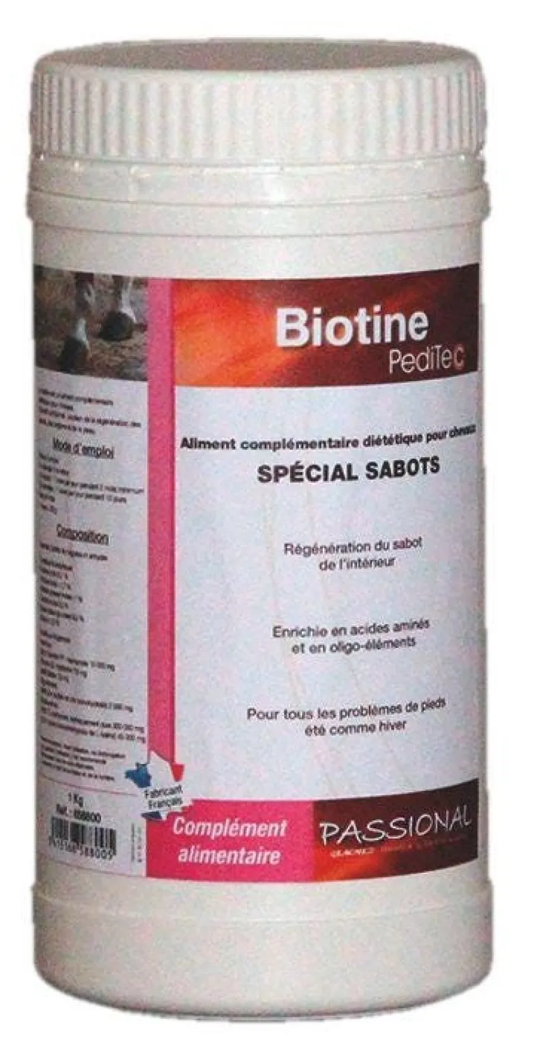 Biotine Peditec - Complément alimentaire spécial sabots