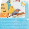 Biscuits Crunchy cake pomme banane pour oiseaux (x6)
