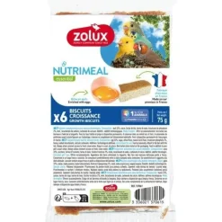 Biscuits spécial croissance pour oiseau (x6)