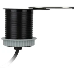 Bloc Gliss encastrable 16A + USB A+C 1,90m inox OTIO