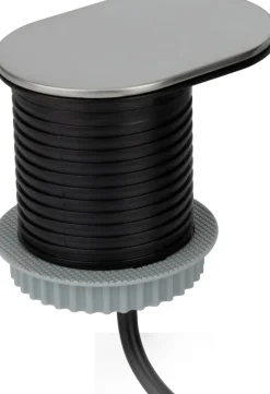 Bloc Gliss encastrable 16A + USB A+C 1,90m inox OTIO