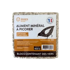 Bloc à picorer aux vers de farine