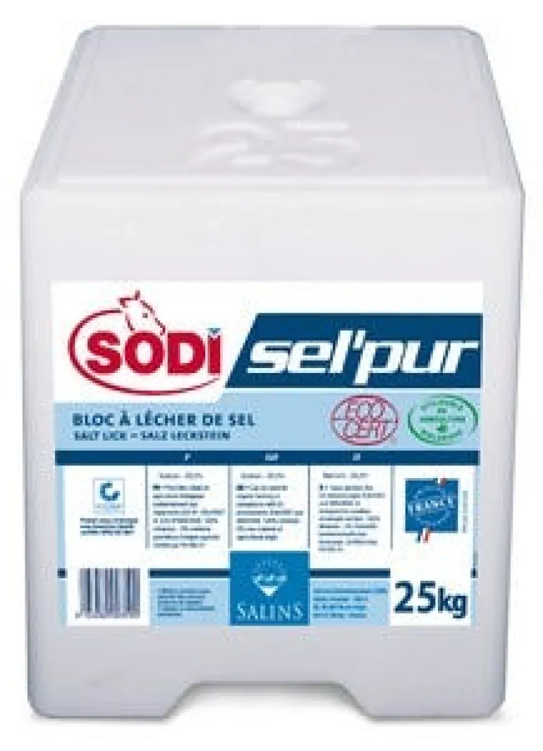 Bloc Sel Pur UAB 25 kg SALINS DU MIDI
