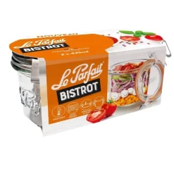 Bocal hermétique Bistrot 425 ml (x2) LE PARFAIT