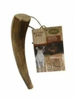 Bois de cerf pour chien moyen 80-120g BUBIMEX