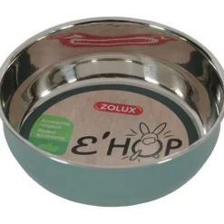Bol inox Ehop 400ml vert pour petit mammifère