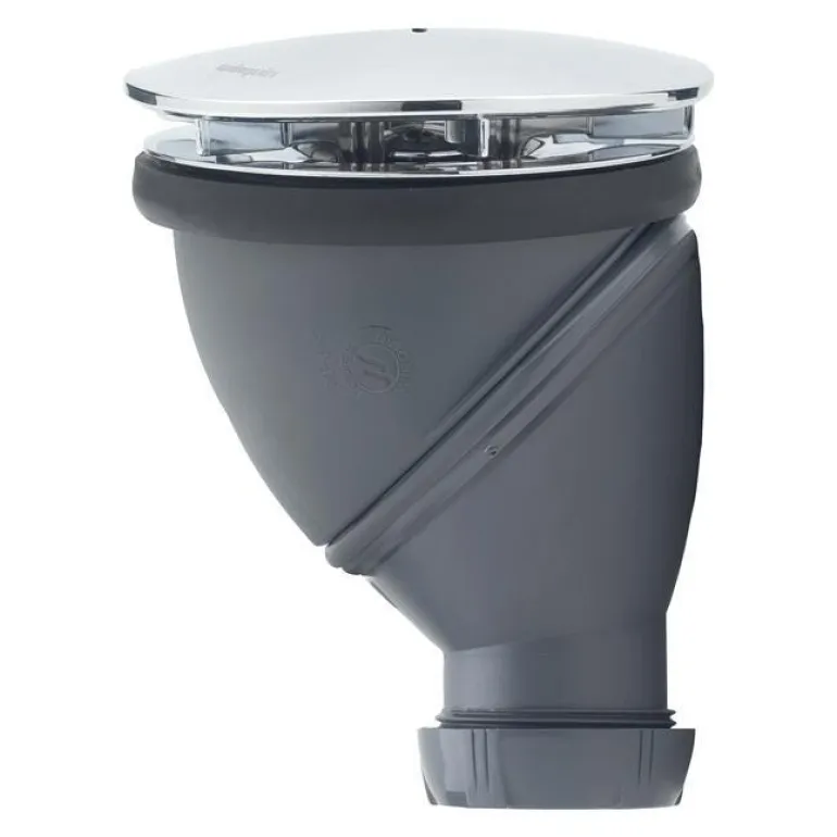 Bonde de douche James Ø90mm avec dôme chromé sortie Ø40mm